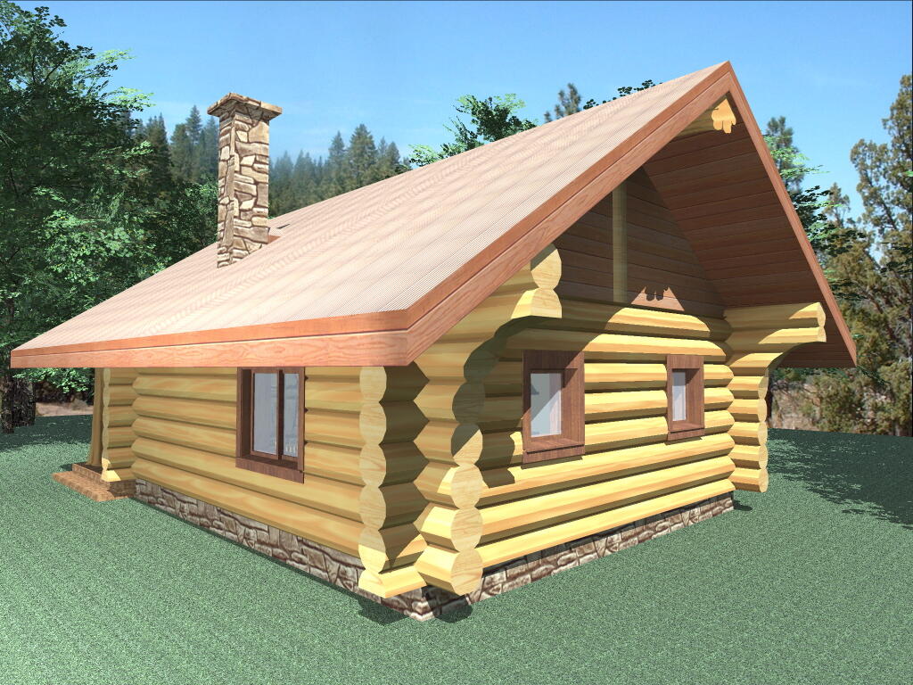 Honeymoon Bay 600 Sq Ft Log Cabin Kit Log Home Kit Mountain Ridge